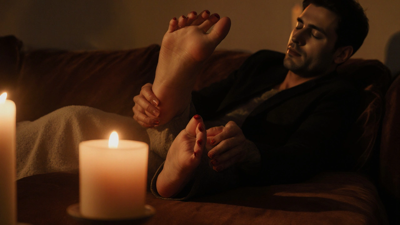 Footjob masáž - moderní trend v erotických masážích
