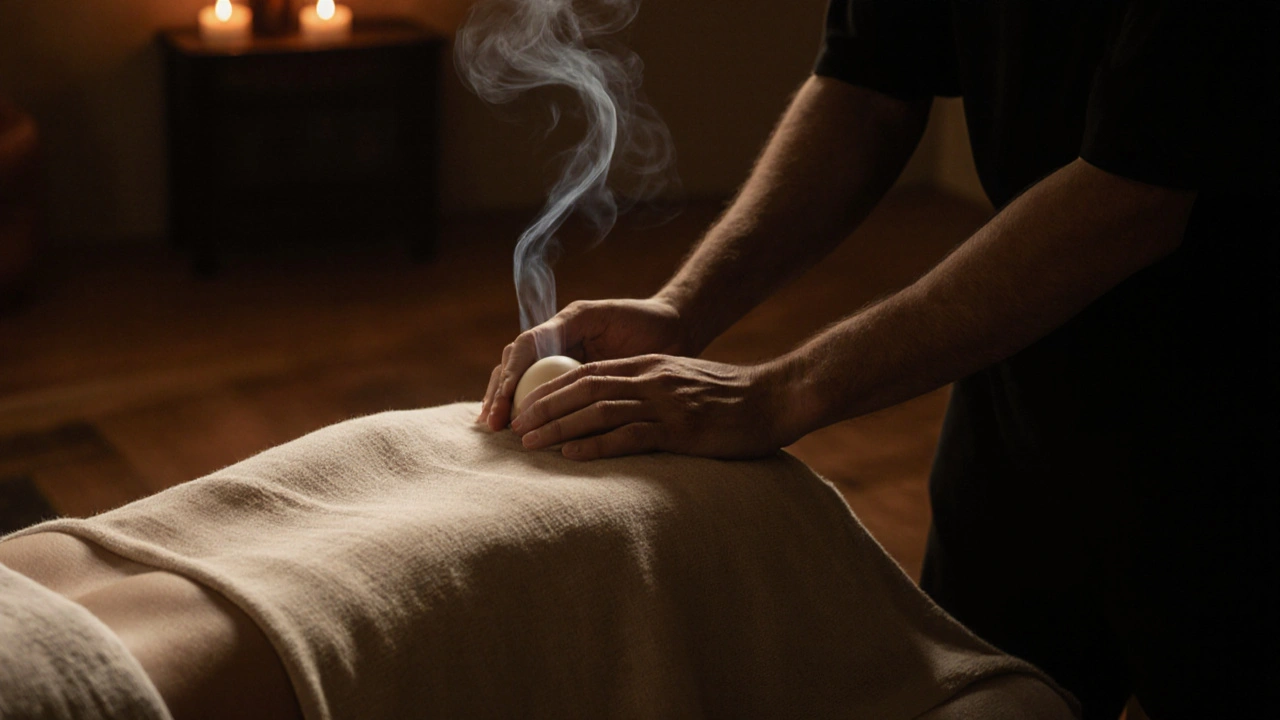 Lingam masáž a dotek přes textil: Jak citlivě začít rituál pro hlubokou relaxaci