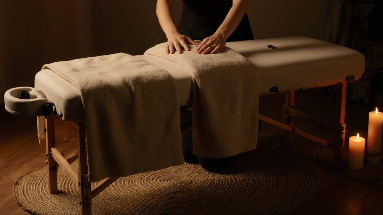 Masážní lehátko pro domácí tantrické masáže: Na co skutečně myslet