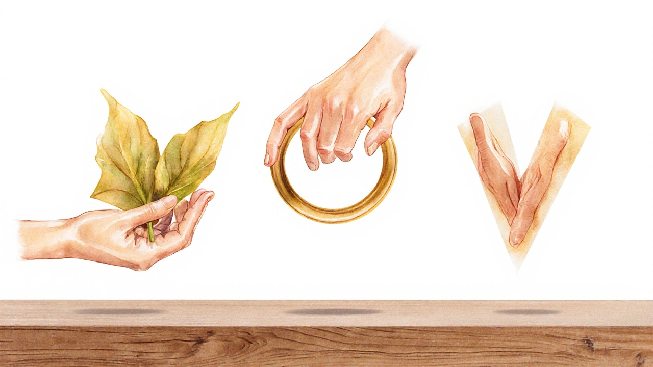 Tři jemné techniky lingam masáže: Padající listí, Kroužek a Písmeno V.