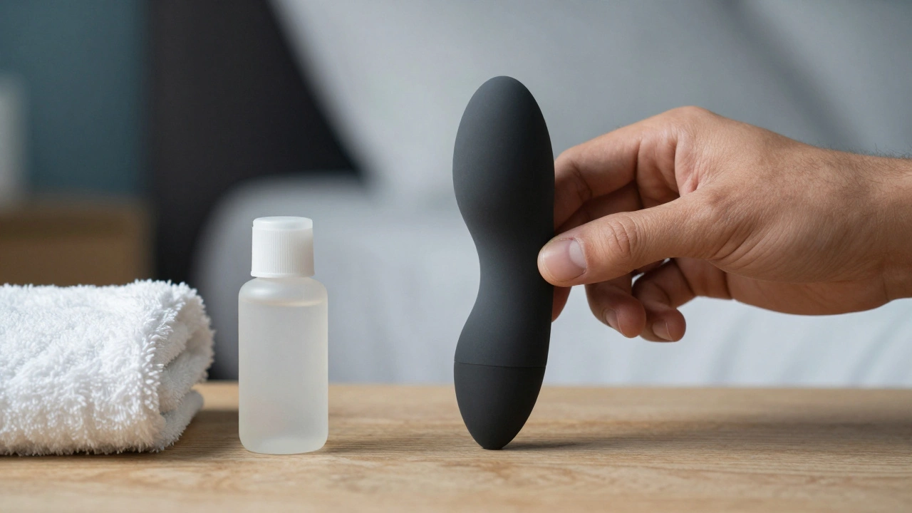 Pomůcky pro masáž prostaty: Jak vybrat typ, materiál a správně je udržovat