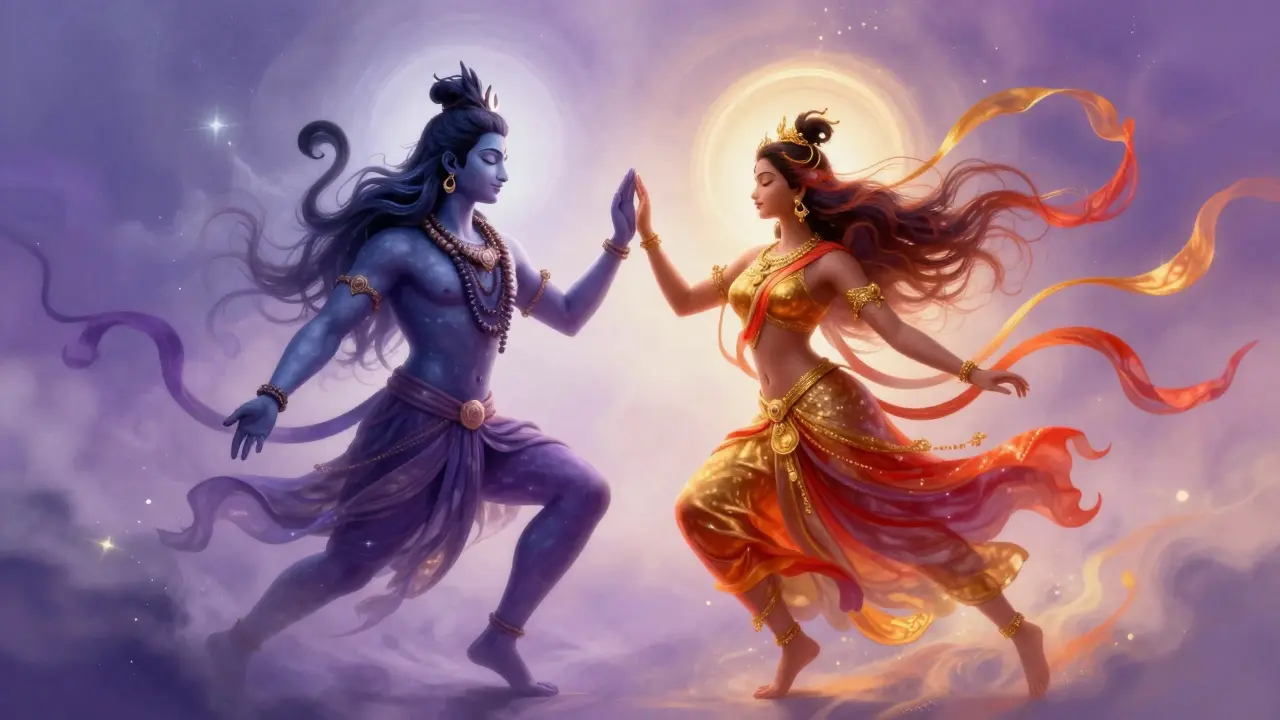 Shakti a Shiva: Jak mužská a ženská energie fungují v tantrické masáži